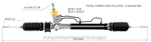 Repuestos De Auto Nicaragua 2B262681 Cremallera de dirección asistida s11-3400010bb 96518943 96518944 96879491 CHEVROLET