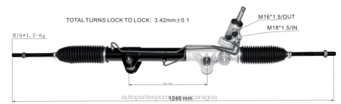 Mayoristas De Repuestos De Auto 2B262792 cremallera de dirección asistida 52109984ah 97390 1020219 52109970aa 22-389 DODGE/CHRYSLER