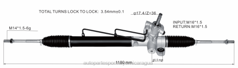 Repuestos De Auto Nicaragua 2B262541 Cremallera de dirección asistida 53601-slj-053 53601-slj-013 HONDA