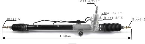 Repuestos De Motos Nicaragua 2B262523 Cremallera de dirección asistida 53601-s84-g04 53601-s84-a03 HONDA