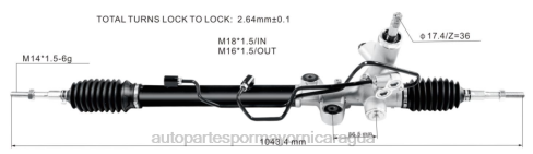 Repuestos De Motos Yamaha Nicaragua 2B262535 cremallera de dirección asistida 53601-snb-t02 HONDA