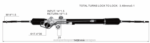 Repuestos Para Motos Nicaragua 2B262526 Cremallera de dirección asistida 53601-tk8-a01 HONDA