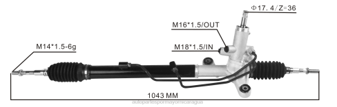 Repuestos Suzuki Motos Nicaragua 2B262527 cremallera de dirección asistida 53601-sna-a52 53601-sna-a04 71632-26010 HONDA
