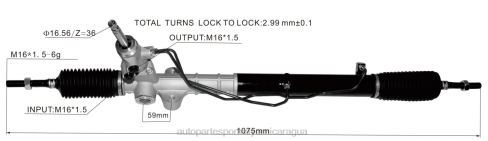 Importadores De Repuestos De Motos En Nicaragua 2B262750 Cremallera de dirección asistida 57700-2s100 57700-2s000 HYUNDAI/KIA