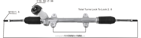 Mayoristas De Repuestos De Auto 2B262722 cremallera de dirección asistida 56500-1x500 HYUNDAI/KIA