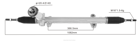 Mayoristas De Repuestos De Auto 2B262742 Cremallera de dirección asistida 56500-2t100 565002t000 HYUNDAI/KIA