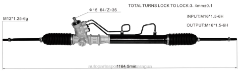 Repuestos De Motos Honda Nicaragua 2B262734 cremallera de dirección asistida 57700-fd100 57700-fd101 57700fd201 0k30c32110 0k30b32110a HYUNDAI/KIA