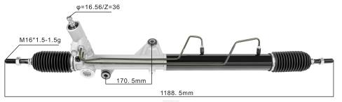 Repuestos De Motos Yamaha Nicaragua 2B262765 Cremallera de dirección asistida 577002j200 577002j201 577002j001 HYUNDAI/KIA