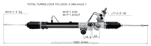 Repuestos De Motos Nicaragua 2B262603 cremallera de dirección asistida 8-97943518-0 8-97944520-0 ISUZU
