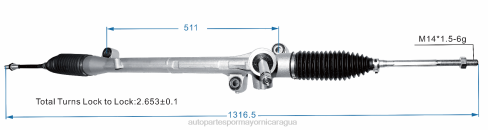 Repuestos De Motos Por Mayor En Nicaragua 2B262648 cremallera de dirección asistida k011-32-110m MAZDA