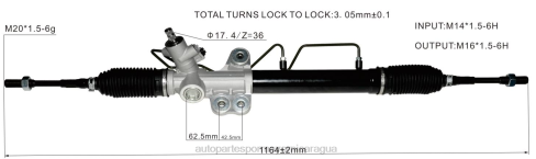 Mayoristas De Repuestos De Auto 2B262592 cremallera de dirección asistida 49200-3xa0a NISSAN