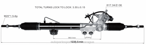 Repuestos Para Motos Nicaragua 2B262576 cremallera de dirección asistida 49001-1lb3b 49001-1lb2a 49001-1lb2b 49001-1lb3a NISSAN