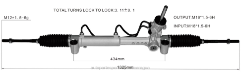 Importadores De Repuestos De Motos En Nicaragua 2B262780 Cremallera de dirección asistida 93179549 7831985179 13292547 OPEL