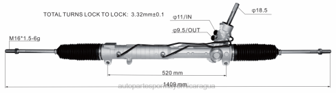 Repuestos De Motos Yamaha Nicaragua 2B262835 cremallera de dirección asistida lr005939 LAND ROVER