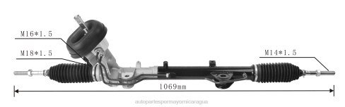 Repuestos De Motos Nicaragua 2B262803 cremallera de dirección asistida 49001-6615r 49001-0075r 49001-0125r 49001-2993r 49001-4807r 49001-6557r 49001-2996r RENAULT