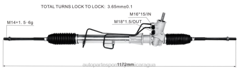 Repuestos Suzuki Motos Nicaragua 2B262807 cremallera de dirección asistida 7701471306 7701468271 7711134509 8200050763 8200710929 8200895863 49001-00qaa 8200917748 RENAULT