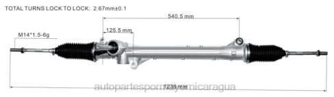 Repuestos De Motos Honda Nicaragua 2B262834 cremallera de dirección asistida 10671656 ROEWE