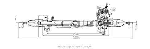 Mayoristas De Repuestos De Auto 2B262522 cremallera de dirección asistida 44200-50180 TOYOTA