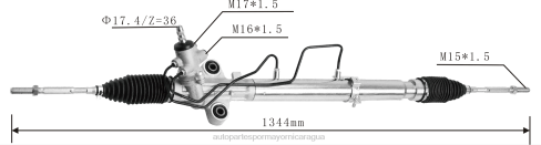Repuestos Para Motos Nicaragua 2B262446 cremallera de dirección asistida 44200-26501 44200-26550 TOYOTA