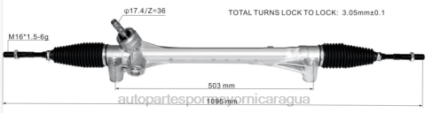Repuestos Para Motos Nicaragua 2B262466 cremallera de dirección asistida 45510-0f060 45510-0f070 45510-0f010 45510-0f020 45510-0f050 45510-0f061 TOYOTA