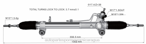 Repuestos Suzuki Motos Nicaragua 2B262447 cremallera de dirección asistida 44250-26600 TOYOTA