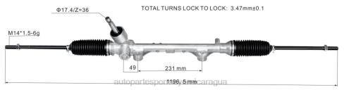 Repuestos Suzuki Motos Nicaragua 2B262467 cremallera de dirección asistida 45510-bz350 TOYOTA