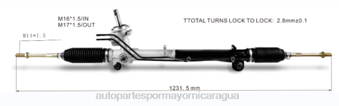 Repuestos De Auto Nicaragua 2B262661 Cremallera de dirección asistida e3b13200a1b j7bz3504p FORD