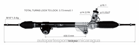 Repuestos Suzuki Motos Nicaragua 2B262667 cremallera de dirección asistida bl1z3504-a FORD