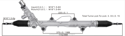 Importadores De Repuestos De Motos En Nicaragua 2B262420 cremallera de dirección asistida 7e1 422 061g VOLKSWAGEN