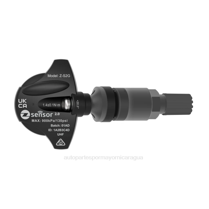Importadores De Repuestos De Motos En Nicaragua DRX02108 Sensor tpms de repuesto para nissan oe - oe p/n 407003vu0a frecuencia 433mhz vástago de válvula de metal - gris oscuro